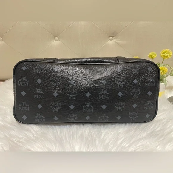 Authentic MCM Tote Black - Picture 10 of 14